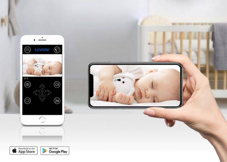 wifi babyfoon met app
