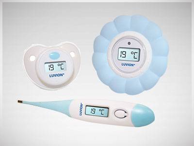 Luvion baby thermometer set compleet