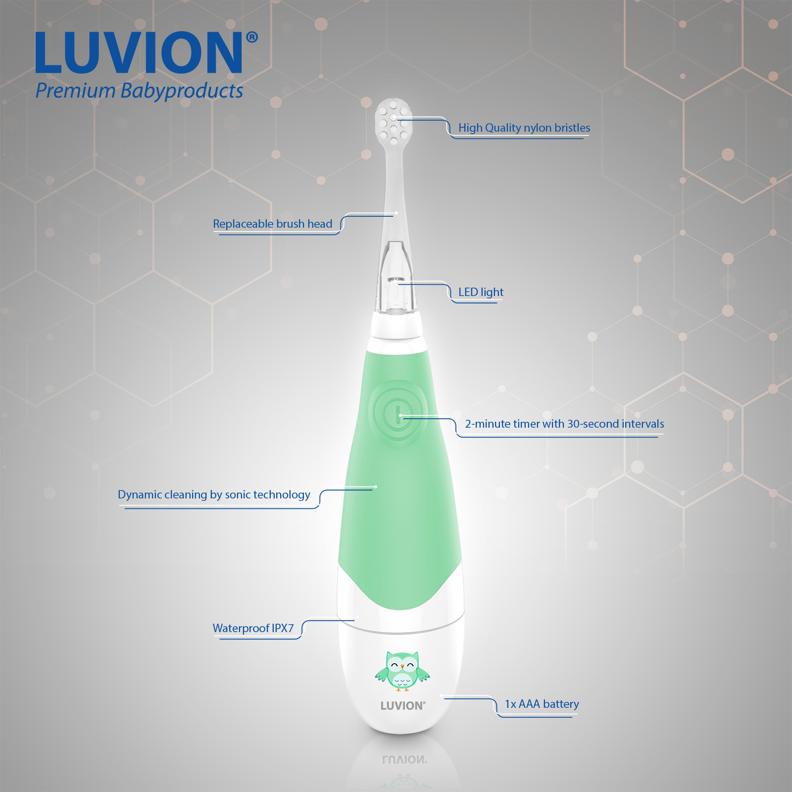 Elektrische tandenborstel voor je - Luvion Premium Babyproducts